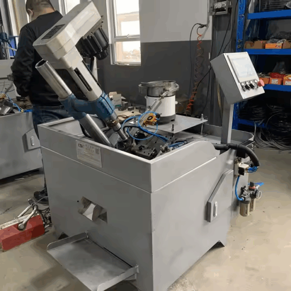 Automatic Feeding Non-Standard Nuts Tapping Machine With Vibrating Bowl SCJNT1 - Image 4