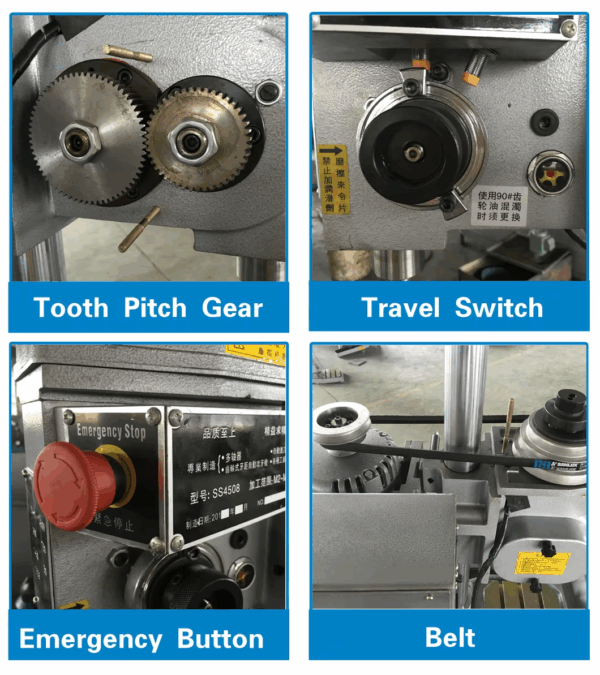 Small Vertical/Horizontal Equal Teeth Automatic Tapping Machine SCJGTT Series - Image 8