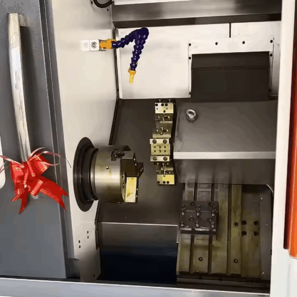 Wire Rail CNC Lathe Machine SCJ0640 With Four Spindles and Tool Post Stations - Image 5