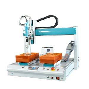 Automatic vacuum suction type locking screw machine fasten screw CNC screwdriver machine with feeder for non head screw