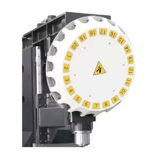 SCJV800-20T Heavy Duty Turret Drilling Tapping Center CNC Milling and Drilling Machining Center - Image 8