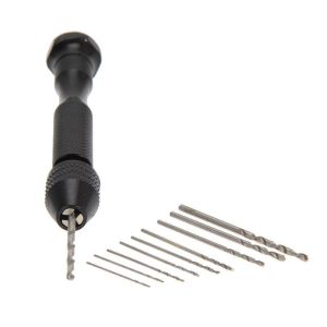 Micro Mini Hand Twist Drill Bits - For Metal, Wood, Jewelry - Delicate DIY - 11 PCs