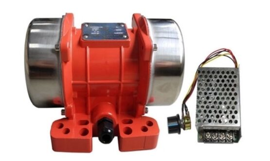 80W 24V 5000rpm DC Brushless Vibration Motor with Speed Display Controller