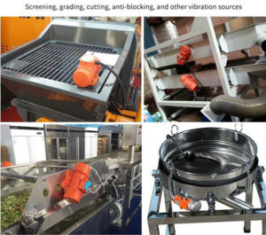 80W 24V 5000rpm DC Brushless Vibration Motor with Speed Display Controller