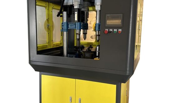 tapping operation on drilling machine