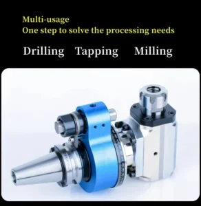 CNC Angle Head BT40 ER20/25/32/40 for CNC Drilling Tapping Milling Machine Horizontal Milling Head