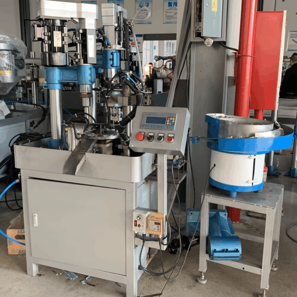 Vibrator Feeding Fully automatic T-type Drilling Tapping Machine For Metal Parts SCJTD2 - Image 12