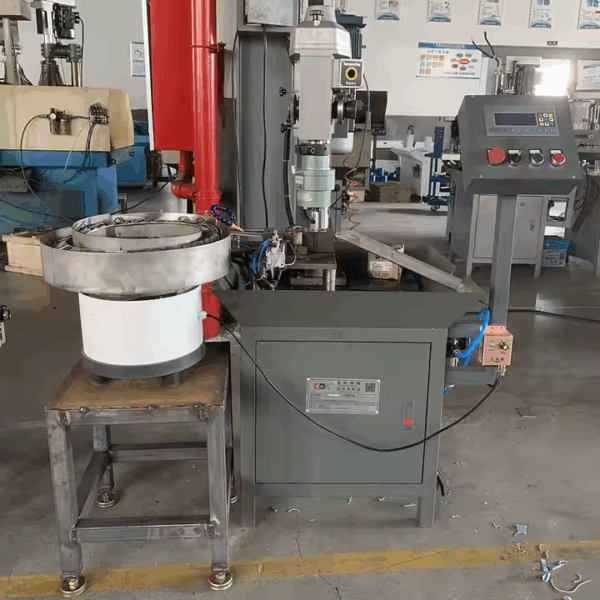 Vibrator Feeding Fully automatic T-type Drilling Tapping Machine For Metal Parts SCJTD2 - Image 10