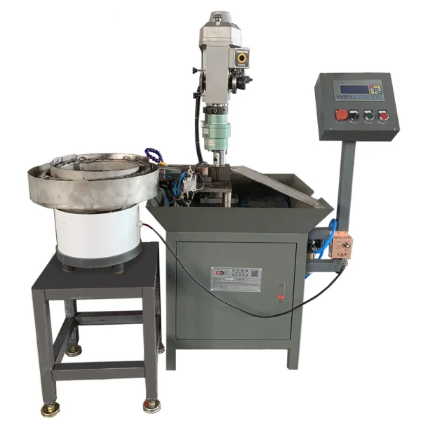 Vibrator Feeding Fully automatic T-type Drilling Tapping Machine For Metal Parts SCJTD2 - Image 2