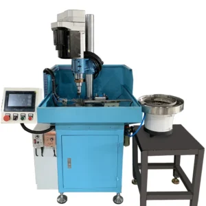 Vibrator Feeding Fully automatic T-type Drilling Tapping Machine For Metal Parts SCJTD2