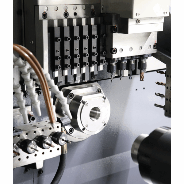 5-Axis φ20 Double Motorized Spindle Swiss Lathe Machine SCJ2SL205 Series - Image 5