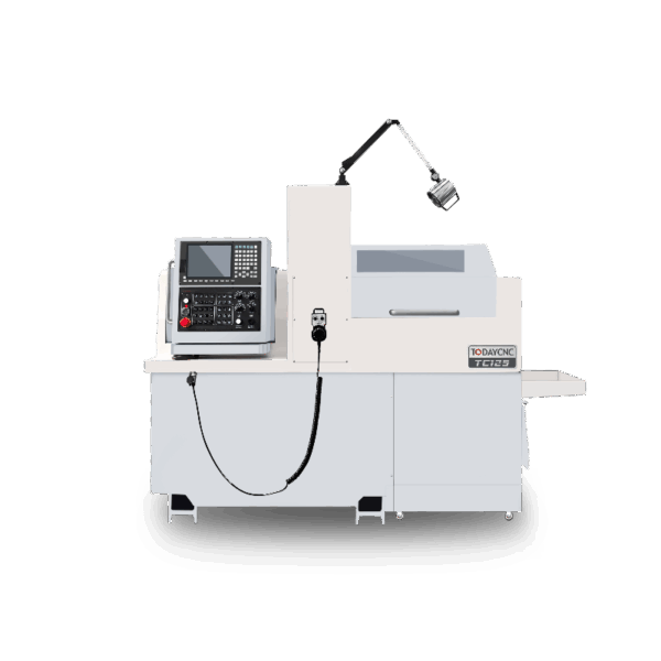 5-Axis φ12 Dual Motorized Spindle Swiss Lathe Machine SCJ2SL125