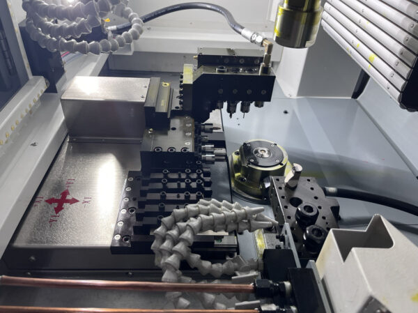 5-Axis φ20 Double Motorized Spindle Swiss Lathe Machine SCJ2SL205 Series - Image 4