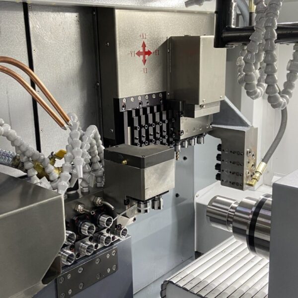 6-Axis φ32 Double Mechanical Spindle Swiss Lathe Machine SCJ2SL326M Series - Image 4