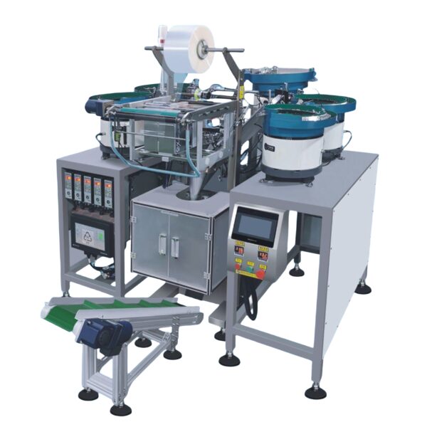 Multi-Bowl Vibratory Feeder Packing Machine – Ideal for Hardware, Plastic Clips, Seeds & Snacks - Image 4
