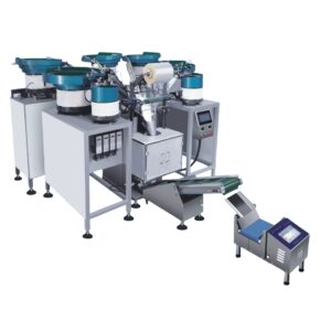 Multi-Bowl Vibratory Feeder Packing Machine – Ideal for Hardware, Plastic Clips, Seeds & Snacks