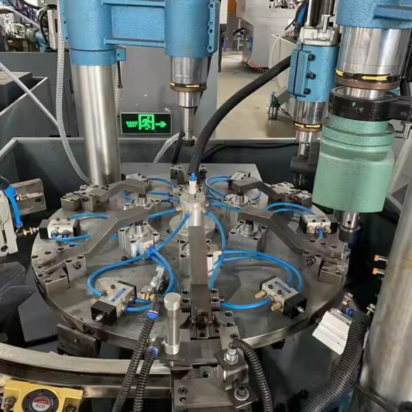 CNC Automatic Rotary Table Bicycle Accessories Drilling Tapping Machine CE SCJNS4 - Image 2