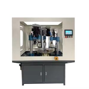 CNC Automatic Rotary Table Bicycle Accessories Drilling Tapping Machine CE SCJNS4