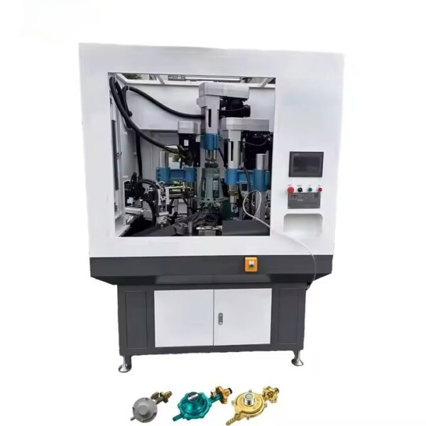 Automatic CNC 4 6 8 Station Rotary Turntable Drilling Tapping Machine for Gas Valve SCJNS5