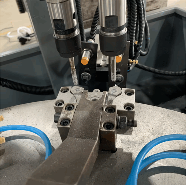 CNC Automatic Rotary Table Bicycle Accessories Drilling Tapping Machine CE SCJNS4 - Image 7
