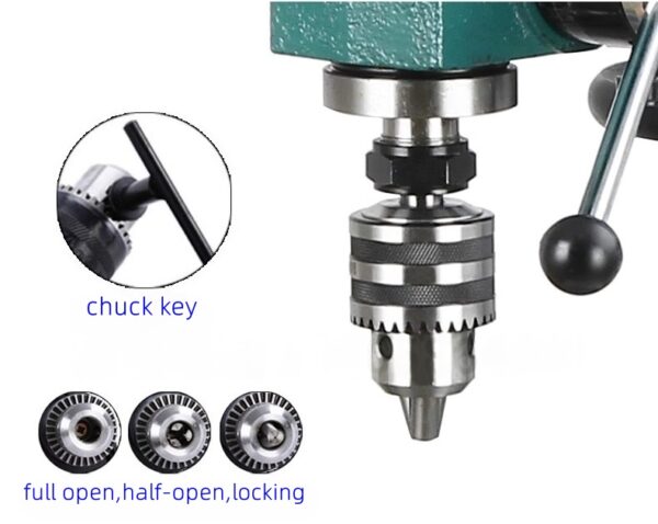 16mm Pillar Drilling And Milling Machine SCJMMD Series For Wood And Plastic - Image 7