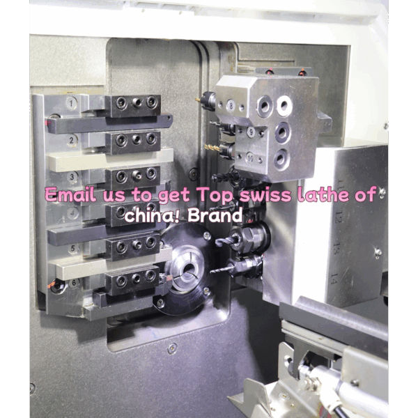 5-Axis φ12 Dual Motorized Spindle Swiss Lathe Machine SCJ2SL125 - Image 3