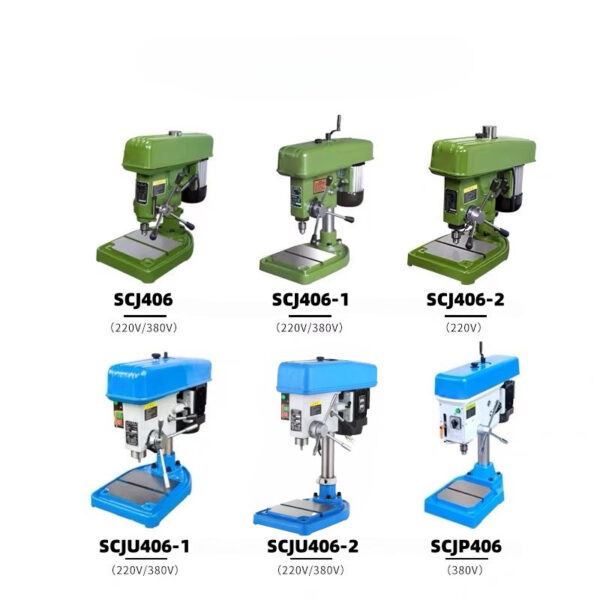 6mm Classic Small Bench Drilling Machine SCJ406 Series - Image 2