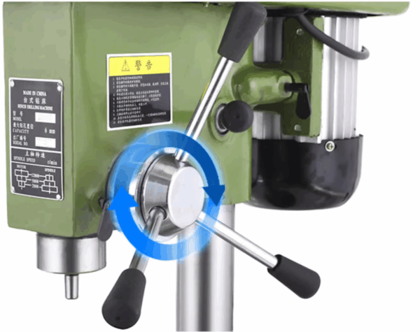 6mm Classic Small Bench Drilling Machine SCJ406 Series - Image 8